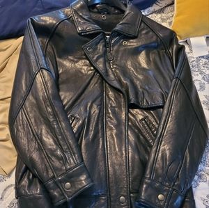 Genuine Leather Coat  Adult Small.